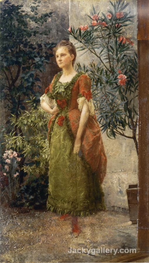 Portrait of Emilie Floge by Gustav Klimt paintings reproduction